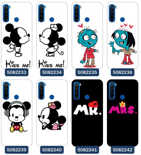 Etui do Xiaomi Redmi Note 8T Walentynki wzory
