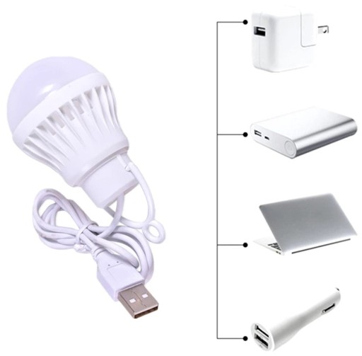 Светодиодная лампа USB для походов, портативная дорожная лампа