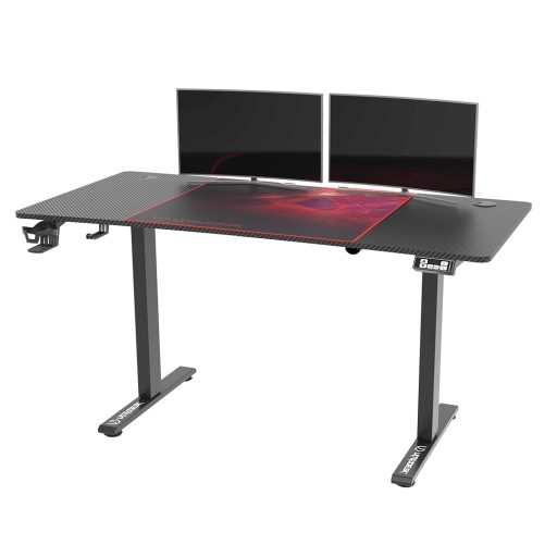 Игровой стол Ultradesk LEVEL V2 140x68см, регулировка высоты 72-117см