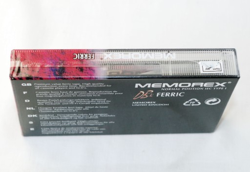 MEMOREX *DBx Ferric * C-90* НОВЫЙ, ФОЛЬГОВЫЙ, СОСТОЯНИЕ НОСА, Единственный в своем роде, САМЫЙ ДЕШЕВЫЙ