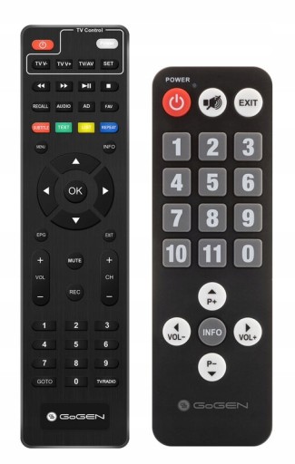 Dekoder Tuner TV GoGEN SENIOR HD DVB-T2 HEVC H.265