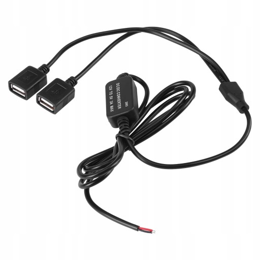 2 USB 5В 3А ПРЕОБРАЗОВАТЕЛЬ НАПРЯЖЕНИЯ 12В/24В постоянного тока