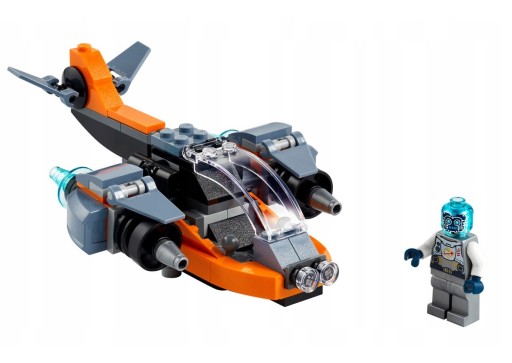 LEGO Creator 31111 CYBERDRON 3W1 MECH DRON SKUTER / EOL Ostatnia szansa