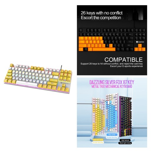 Механическая клавиатура Проводная игровая механическая G