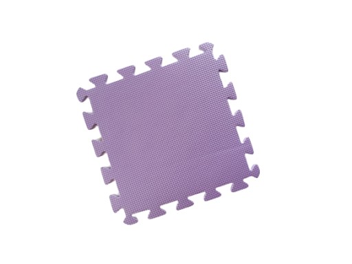 КОВРИК ПЕННЫЙ МНОГОЦВЕТНЫЙ ПАЗЛ 29x29см