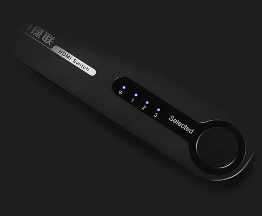 Переключатель-сплиттер Ugreen HDMI - 3x HDMI 3D 4K 7,5 Гбит/с