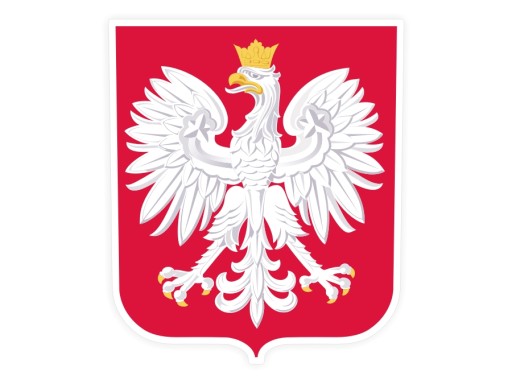 Наклейка на грузовик EAGLE Polish Emblem 32см