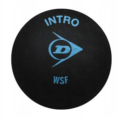 DUNLOP INTRO SQUASH BALL 1 BLUE DOT