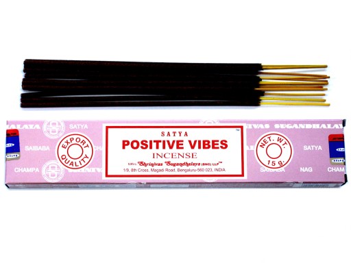 Индийские ароматические палочки SATYA POSITIVE VIBES Ароматические палочки