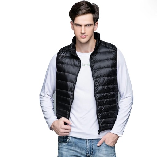 Жилет Spring Man из 90% утиного пуха, ультралегкие куртки