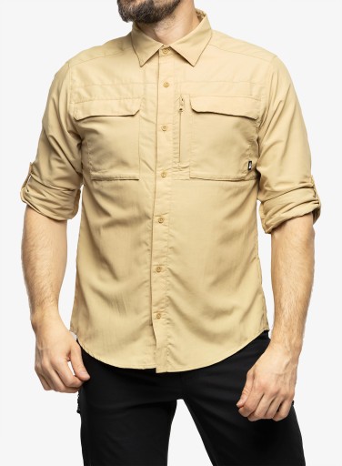 Мужская рубашка Sequoia The North Face — цвет хаки — XL