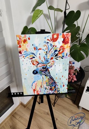 КАРТИНА РАСКРАСКА ПО ЦИФРАМ - IPICASSO-PL ПОДАРОК