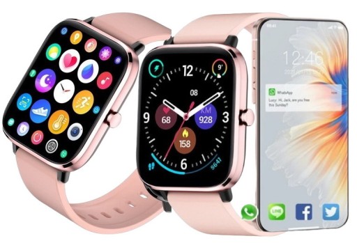 Часы SMARTBAND SMARTWATCH Пульс Шагомер Калории AMOLED