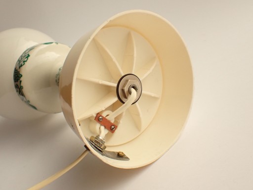 Sprawna Porcelanowa Lampa Stojąca Chodzież