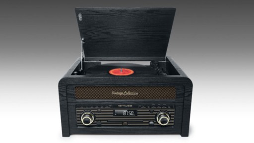 Проигрыватель MUSE MT-115 W CD BT USB AUX FM Черный