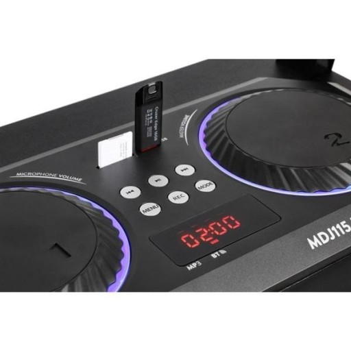 MDJ115 Медиаплеер с USB, SD, BT и Aux