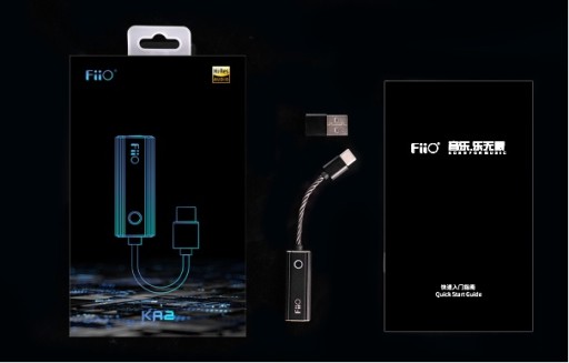 FiiO KA2 LT 4,4 мм, черный ЦАП Hi-Fi MQA Apple iPhone