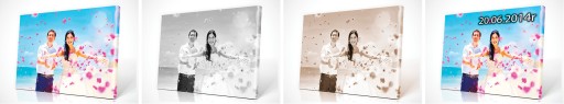 ФОТО-картина ваша фотография на холсте 100х50 50х100