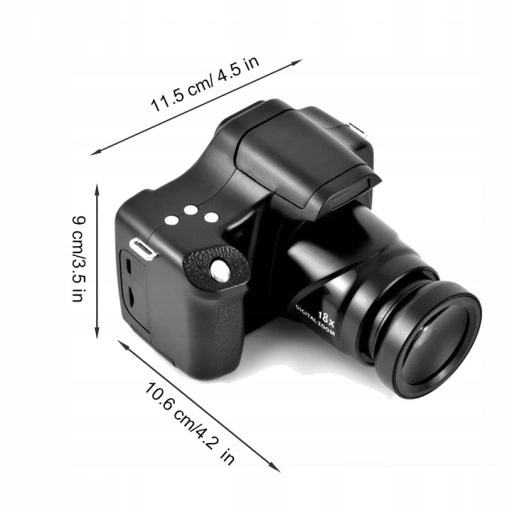 Цифровая зеркальная видеокамера 1080 FHD 3 дюйма