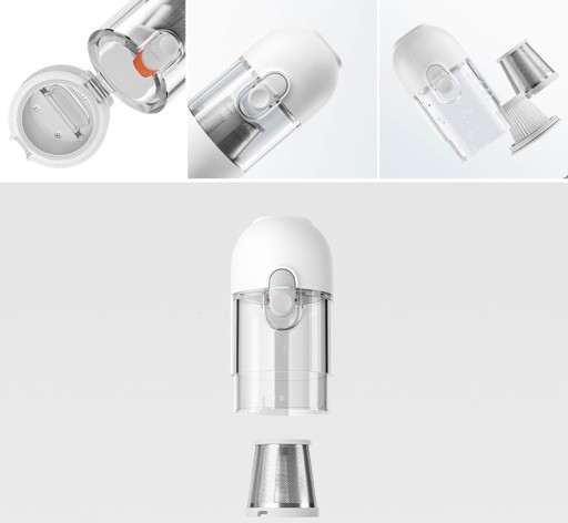 Ручной пылесос Xiaomi MINI VACUUM белый