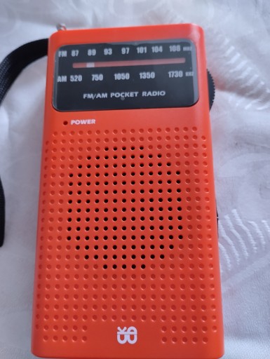 Карманное радио FM AM Tendak на батарейках