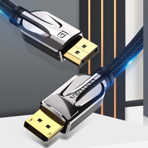 VENTION DisplayPort DP 1.4 8K 32,4 Гбит/с с оплеткой 1,5 м