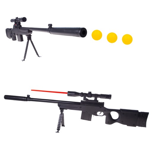 BALL GUN Снайперская винтовка с лазером
