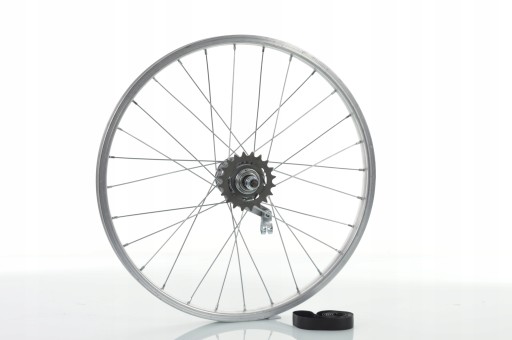 ВЕЛОСИПЕДНОЕ КОЛЕСО 20 ЗАДНЕЕ ТОРПЕДО VELOSTEEL АЛЮМИНИЙ