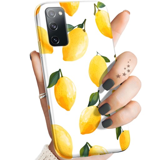 ETUI DO SAMSUNG GALAXY S20 FE / 5G WZORY CYTRYNY CYTRYNKI SMAK LATA CYTRUSY