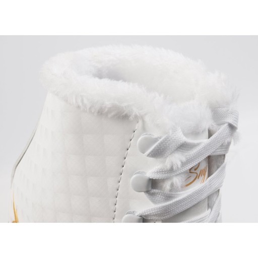 Фигурные коньки SMJ Sport Exclusive Белые на меху, размер. 36
