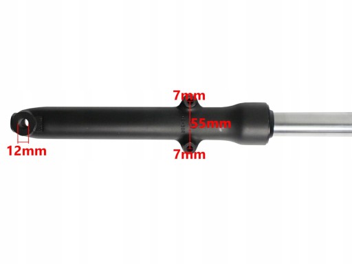 НОЖКА ПЕРЕДНЯЯ ЛЕВАЯ STREET BENZER 740 x 30мм