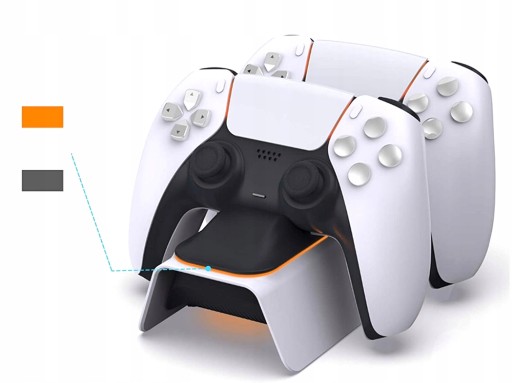 ДОК-СТАНЦИЯ ДЛЯ ЗАРЯДНОГО УСТРОЙСТВА С ПОДСВЕТКОЙ ДЛЯ PS5 PAD