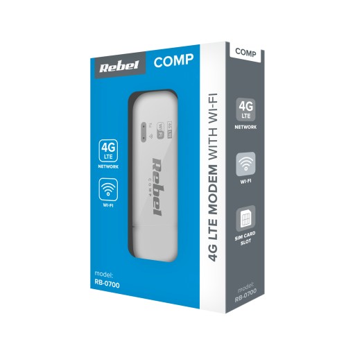 Modem Router USB LTE 4G REBEL BEZ SIMLOCK NA KARTĘ