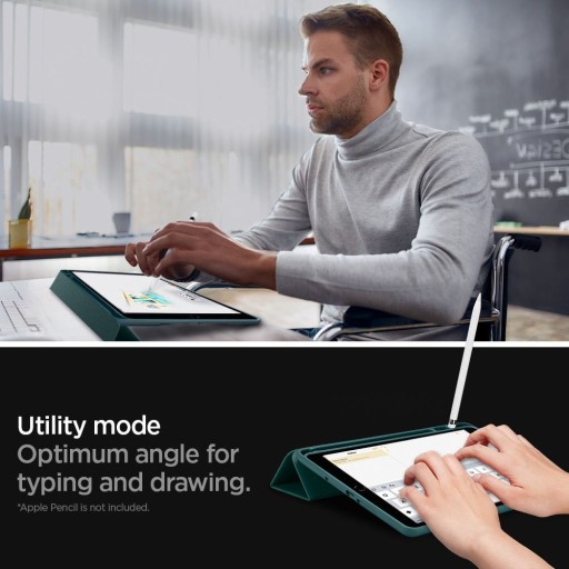 SPIGEN- OBUDOWA DO IPAD 7/8 10.2 2020/2021 + SZKŁO