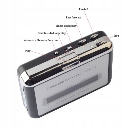 Конвертер Walkman кассетного плеера USB в MP3