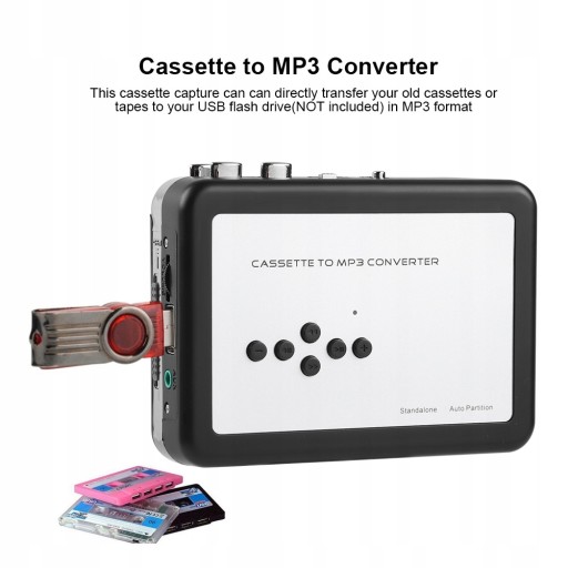 USB-КАССЕТНЫЙ КОНВЕРТЕР WALKMAN MP3