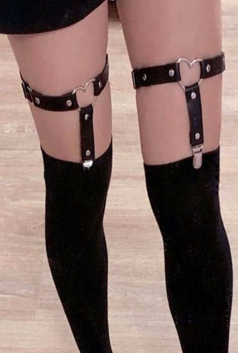 КОЖАНАЯ ПОДВЯЗКА красная ДЛЯ ВЫПУСКА SEXY STYLE