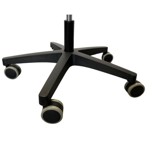 Массивный офисный стул ЧЕРНЫЙ CHAIR BASE, прочный, БОЛЬШОГО диаметра. 70 см