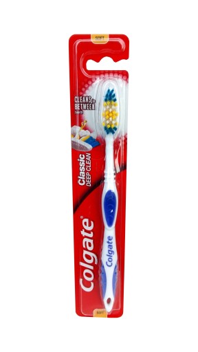 Мягкая зубная щетка Colgate Classic Deep Clean