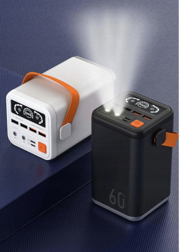 Powerbank 60000 мАч черный