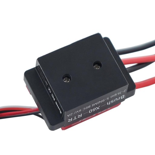 RC ESC 60A Щеточный двигатель Электронный регулятор