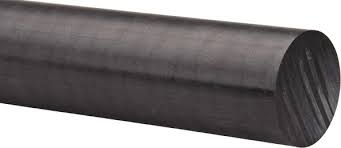 Wałek Poliacetalowy Poliacetal POM C Ertacetal Delrin fi.70x500mm Czarny
