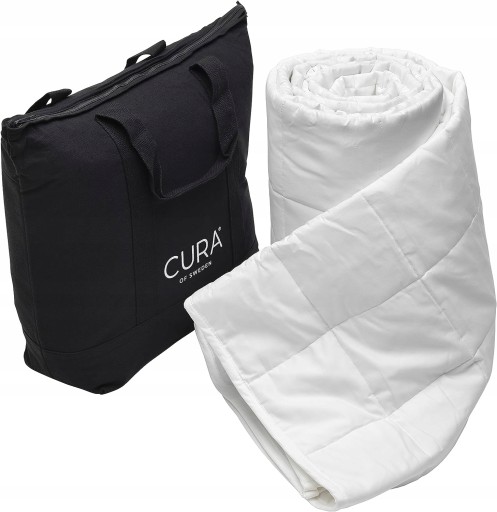 Одеяло утяжеленное COTTON Cura белое 135х200 7кг ПРЕМИУМ