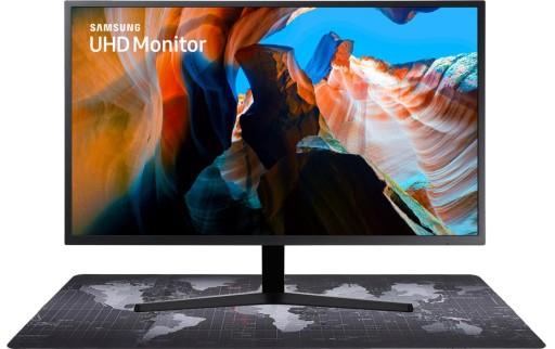 Монитор SAMSUNG 32' LU32J590 UHD 4K VA 4 мс HDMI DP