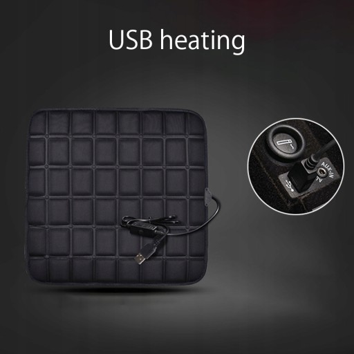12 В АВТОМОБИЛЬНЫЙ USB-коврик с подогревом сидений