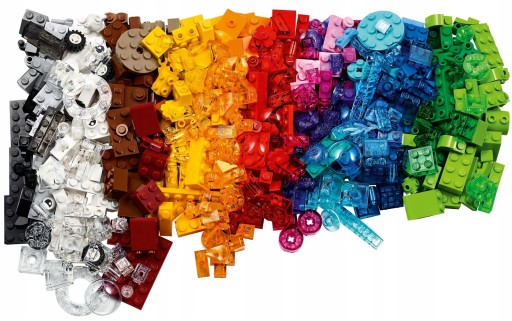 LEGO CLASSIC 11013 ТВОРЧЕСКИЕ ПРОЗРАЧНЫЕ БЛОКИ