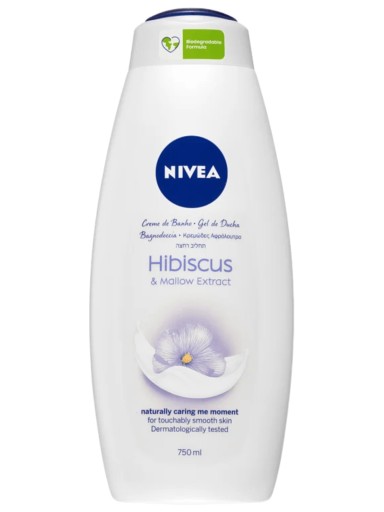Гель для душа NIVEA 750мл Гибискус
