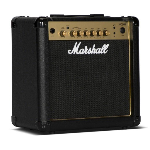 Marshall MG15GR Gold — гитарный усилитель мощностью 15 Вт
