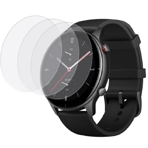 3X ЗАЩИТНАЯ ГИДРОГЕЛЕВАЯ ФОЛЬГА ДЛЯ AMAZFIT GTR 2e + МОНТАЖНЫЙ КОМПЛЕКТ