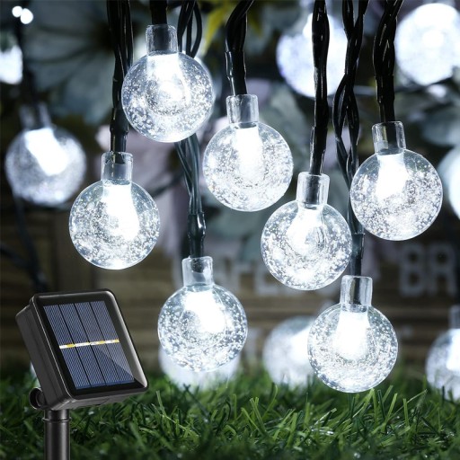 СОЛНЕЧНАЯ САДОВАЯ ГИРЛЯНДИЯ СОЛНЕЧНЫЕ ЛАМПЫ 12M 100LED